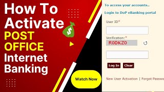 How To Activate internet banking in post office l post office net banking #postoffice #netbanking screenshot 5