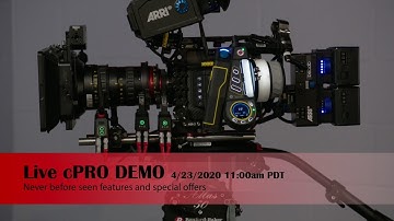 cmotion cPRO & Cinefade Demo