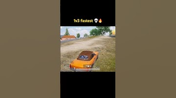 1vs3 fastest 💀🔥
