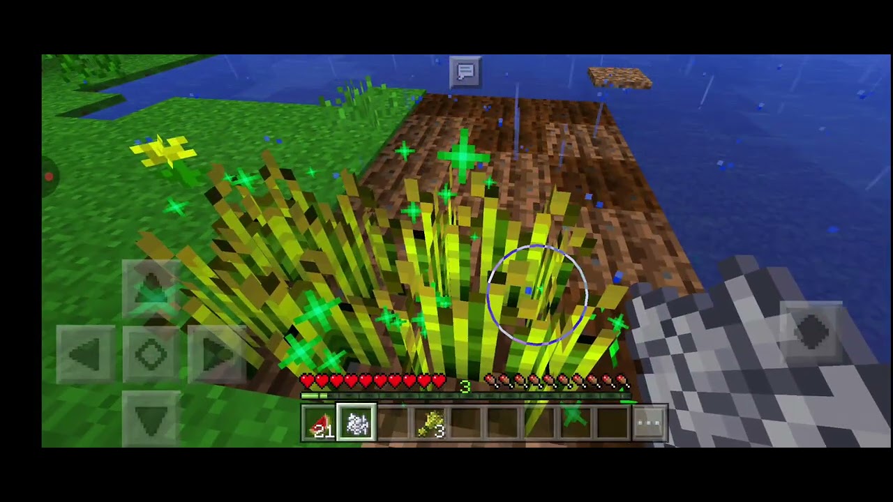 Майнкрафт в диком лесу 