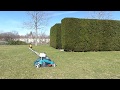 Robot lawn mower showcase