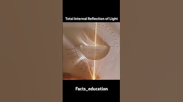 "Total Internal Reflection | Amazing Science Experiment #shorts"