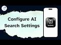 How to Configure AI Search Settings in Perplexity