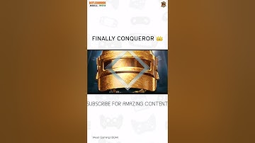 Finally Reached Conqueror 😭❤ | #shorts #BGMI | #1 Short Video