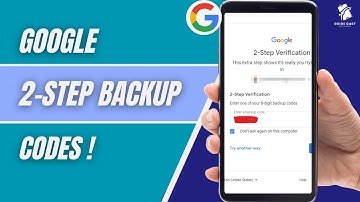 How To Find Your Google 2-Step Verification Backup Codes (2026 Updated Guide!)