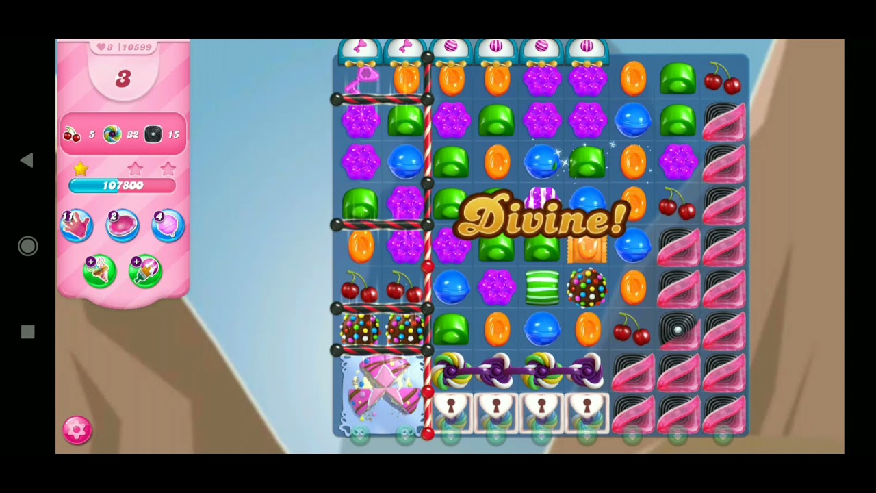 Candy Crush Saga Level (10599) ⭐⭐⭐