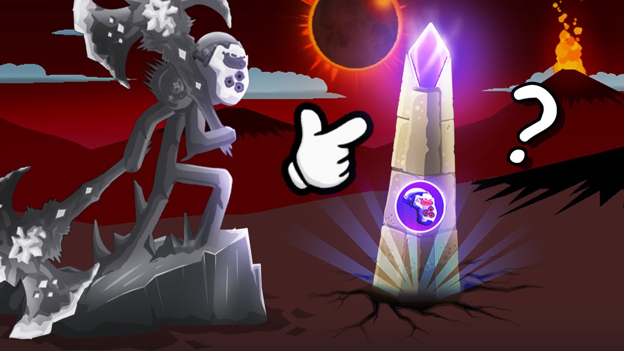 Башня для создания пользовательских юнитов в Stick War Legacy.