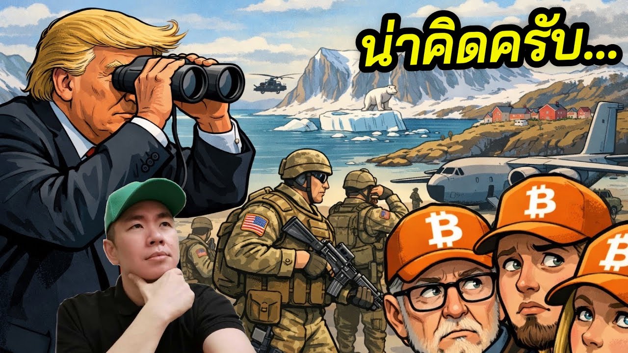 ⁣นักลงทุนชำเลืองข่าว…ทรัมป์–กรีนแลนด์ 👀 หรือนี่คือสัญญาณสงครามโลก? 🌍⚠️