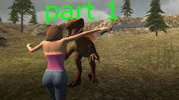 DINO HUNTER: KILLING STRAND (flash game) - part 1