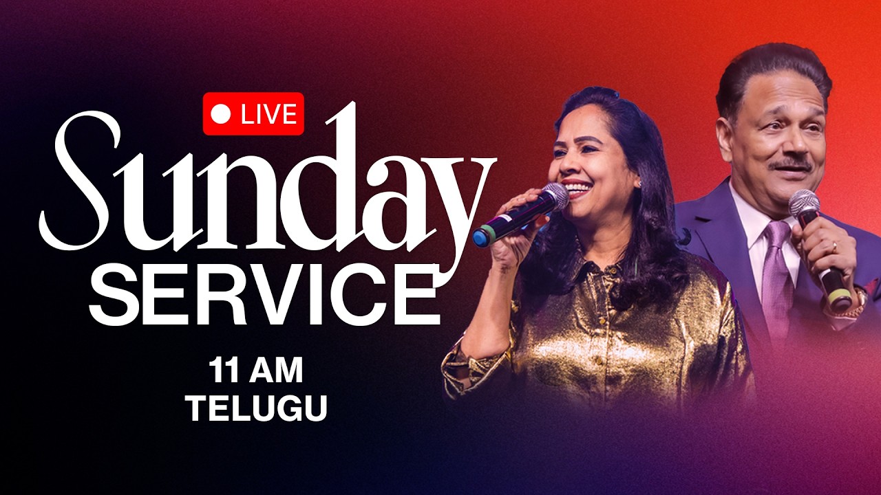 Telugu Service Live with Bishop Samuel & Pastor Merlyn Patta | TKT CHURCH 11 AM