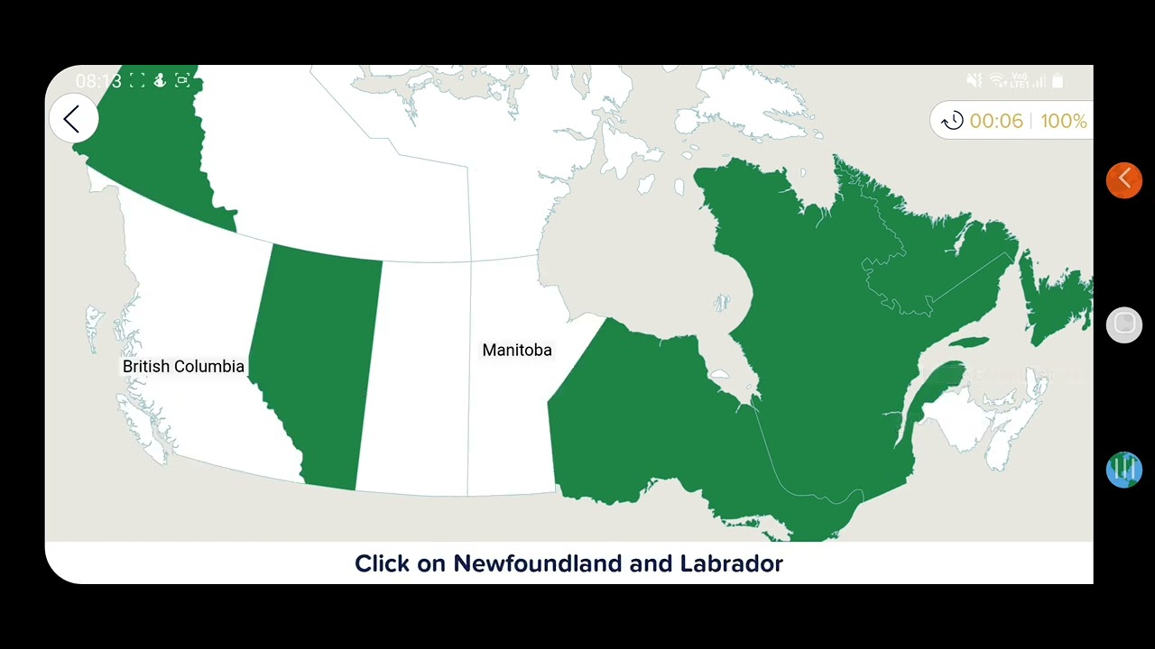 Canada provinces and territories mobile app 0:08 - Seterra - YouTube