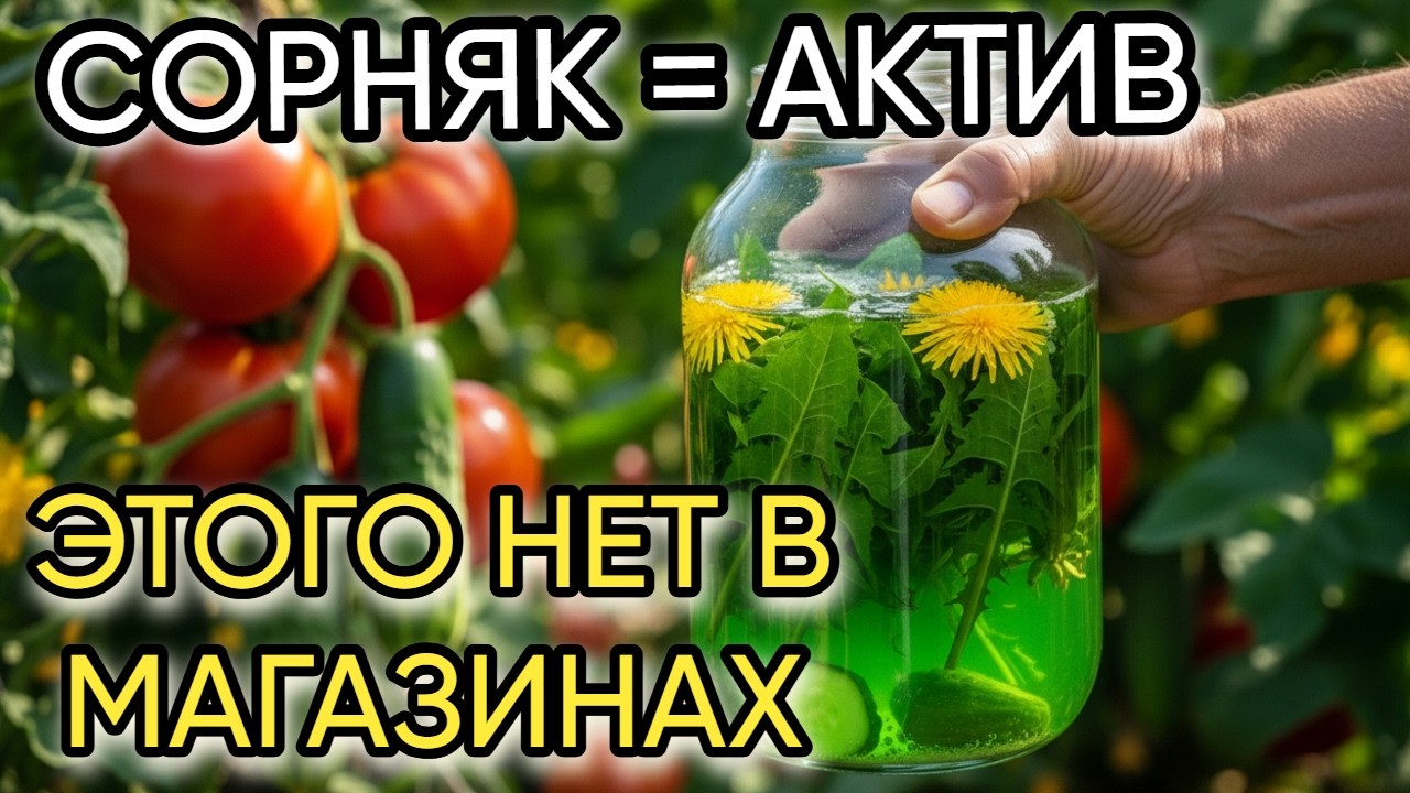 ВЫБРОСЬТЕ УДОБРЕНИЯ! Секрет «ферментированного сока» из архивов НКВД 1940-х.