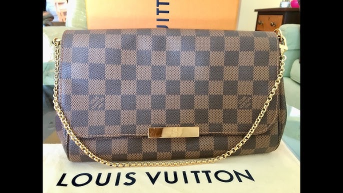 LOUIS VUITTON FAVORITE MM in Damier Ebene - Unboxing 