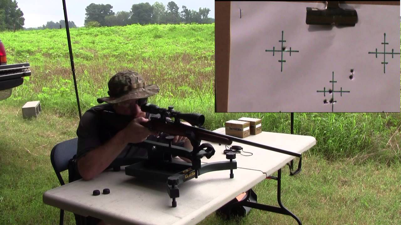 Squirrel Rifle Sight In 9 Power Scope and Under YouTube
