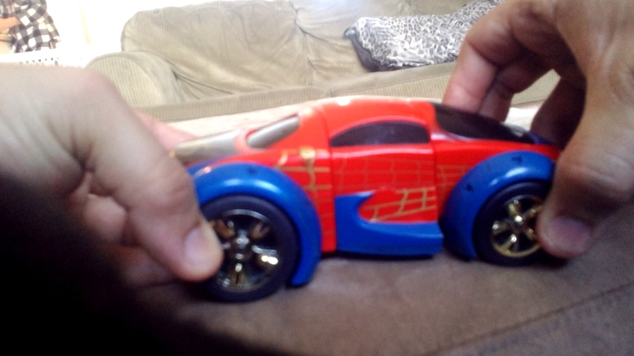 spiderman transformer car