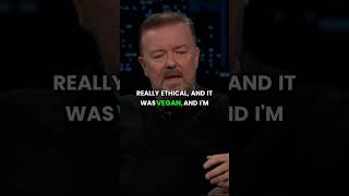 Ricky Gervais on his Hollywood Walk of Fame star and his honest vodka brand #Vodka #RickyGervais