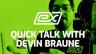 #worldex – Season 2 – Round 6 – #belgianexprix – Quick talk with Devin Braune