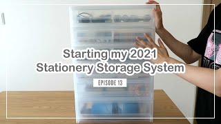 Starting my 2021 Stationery Storage System EP 13