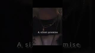 A silent promise |First video| # first edit # AestheticXeditss #no one knows