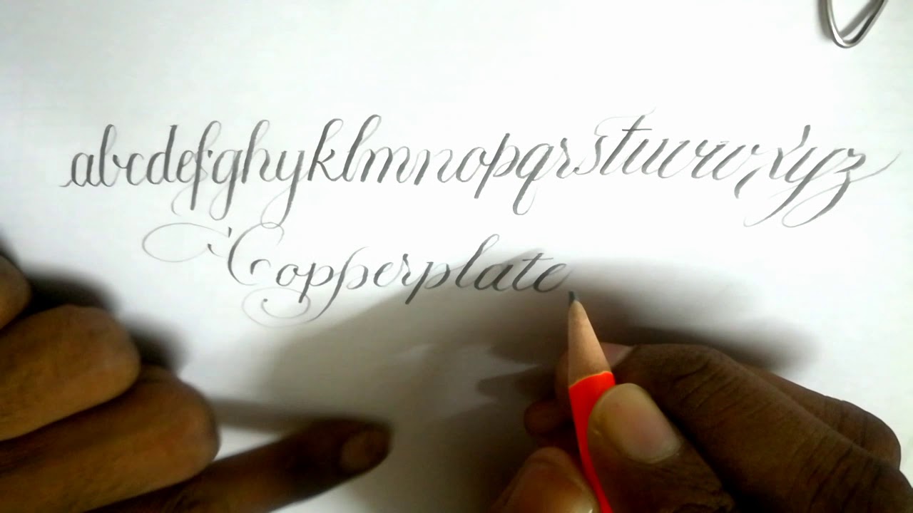 Pencil Calligraphy 
