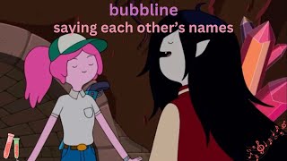 every time bonnie and marcy say each other's names/nicknames (or almost every time)