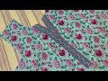 Perfect V Placket Neck Design | Neck Cutting and Stitching