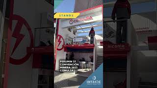 El stand de COMULSA en PERUMIN 37, diseñado y construido por INTRADE, es una descarga de innovación.