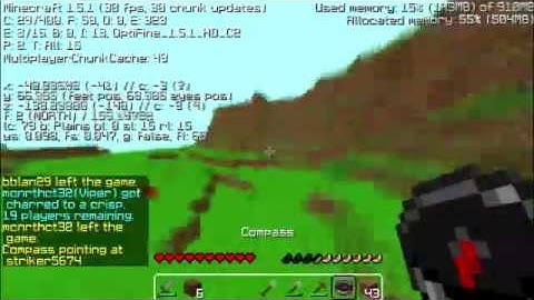 McPvP hunger games - eZ Stomper Win w/ ZequaL & Win500