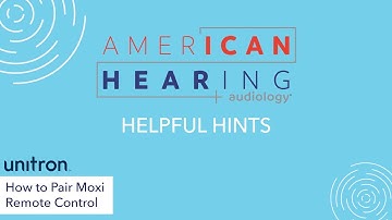 How to Pair Remote Control Moxi (Unitron)