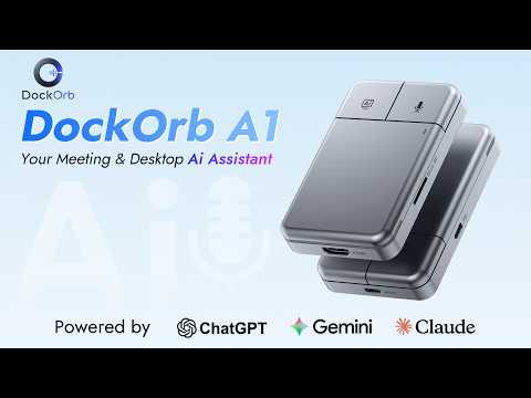 DockOrb A1: Your Ai Meeting Assistant, Listens And Advises