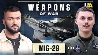 Mighty Ukrainian Air Force MiG-29 fighter jet with top pilot KARAYA | Weapons of War
