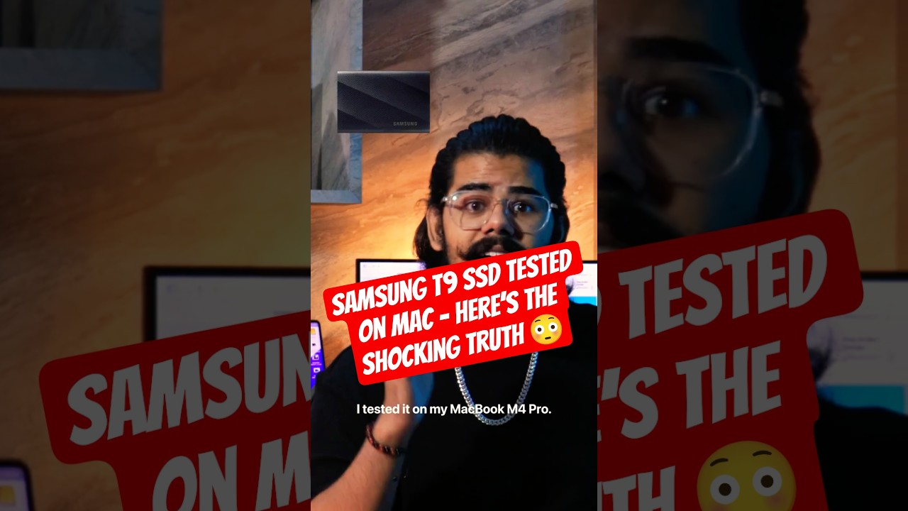 Samsung T9 SSD Tested on Mac – Here’s the Shocking Truth 😳