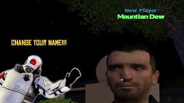 an admin made him change his name in gmod dark rp...