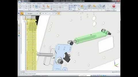 Solid Edge ST4 Machine Design Demo Assembly Mate Limits