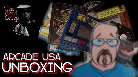 UNBOXING a package from Willie of Arcade USA | The atari Creep
