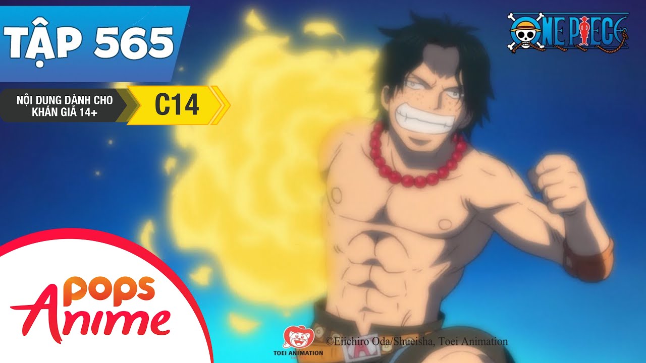 One Piece Tập 565 - Luffy Xả Thân Tung Đòn Chí Mạng! Red Hawk Bùng Cháy Mãnh Liệt! - Đảo Hải Tặc