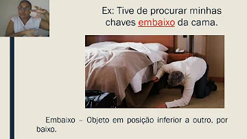 Quando se usa abaixo e embaixo?