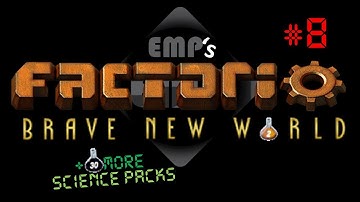 Factorio Brave New World Ep. 08 | +30 More Science Packs | Modded Factorio Gameplay