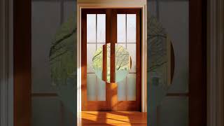 Wooden Double Door Designs &amp; LED Dressing Table Ideas ✨ | Modern &amp; Luxury Interiors | Craftatoz