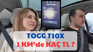 TOGG T10X | SOĞUK HAVADA MENZİL DÜŞER Mİ ? ORTALAMA YAKIT TÜKETİMİ | VLOG