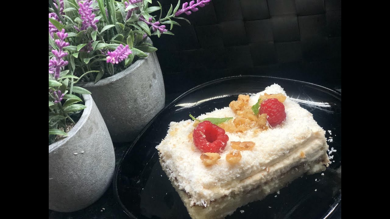 LEKKER ZACHTE VANILLECAKE {met mascarponecreme en frambozen}