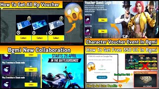 How To Get 90 Uc Rp Voucher In Bgmi 😍 | Character Voucher Event In Bgmi | Get A6 Royal Pass Free