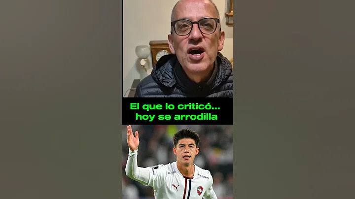 El crítico que terminó de rodillas ante Gabriel Villamil