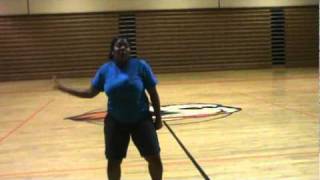 KHS tryout dance with counts 2011