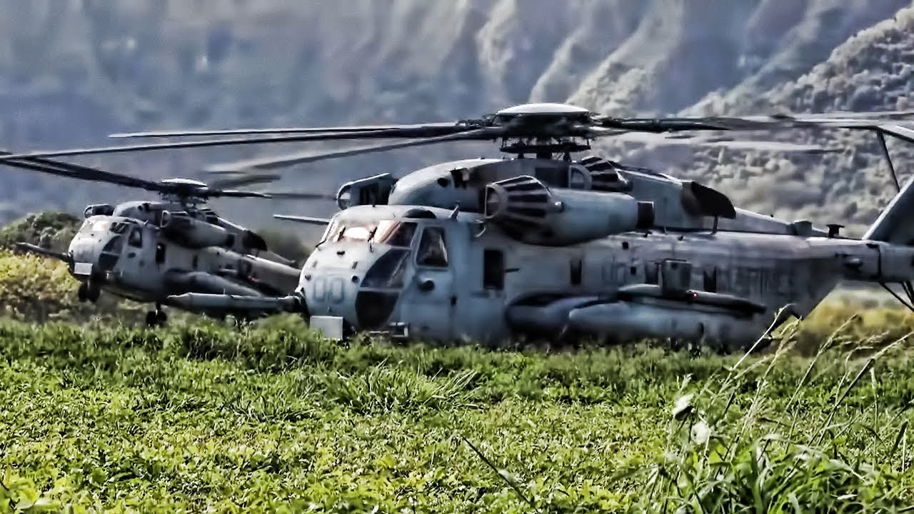 U.S. Marines Helicopter Raid • Exercise Island Marauder