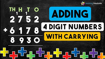 Addition of 4 Digit Numbers with Carrying