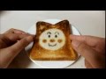トーストアート！アンパンマンパン作ってみた・・・【食パンアートの間違った作り方】