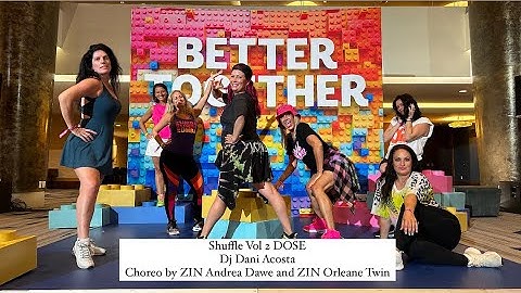 Zumba Warmup Choreo - Shuffle Vol 2 Dose - DJ Dani Acosta