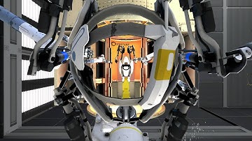 Portal 2 Co-Op Walkthrough Part 1 - Team Building