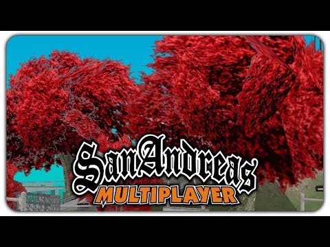КРАСНЫЕ ДЕРЕВЬЯ ДЛЯ GTA SAMP! ОН ВАМ НЕ ПРИВАТ!